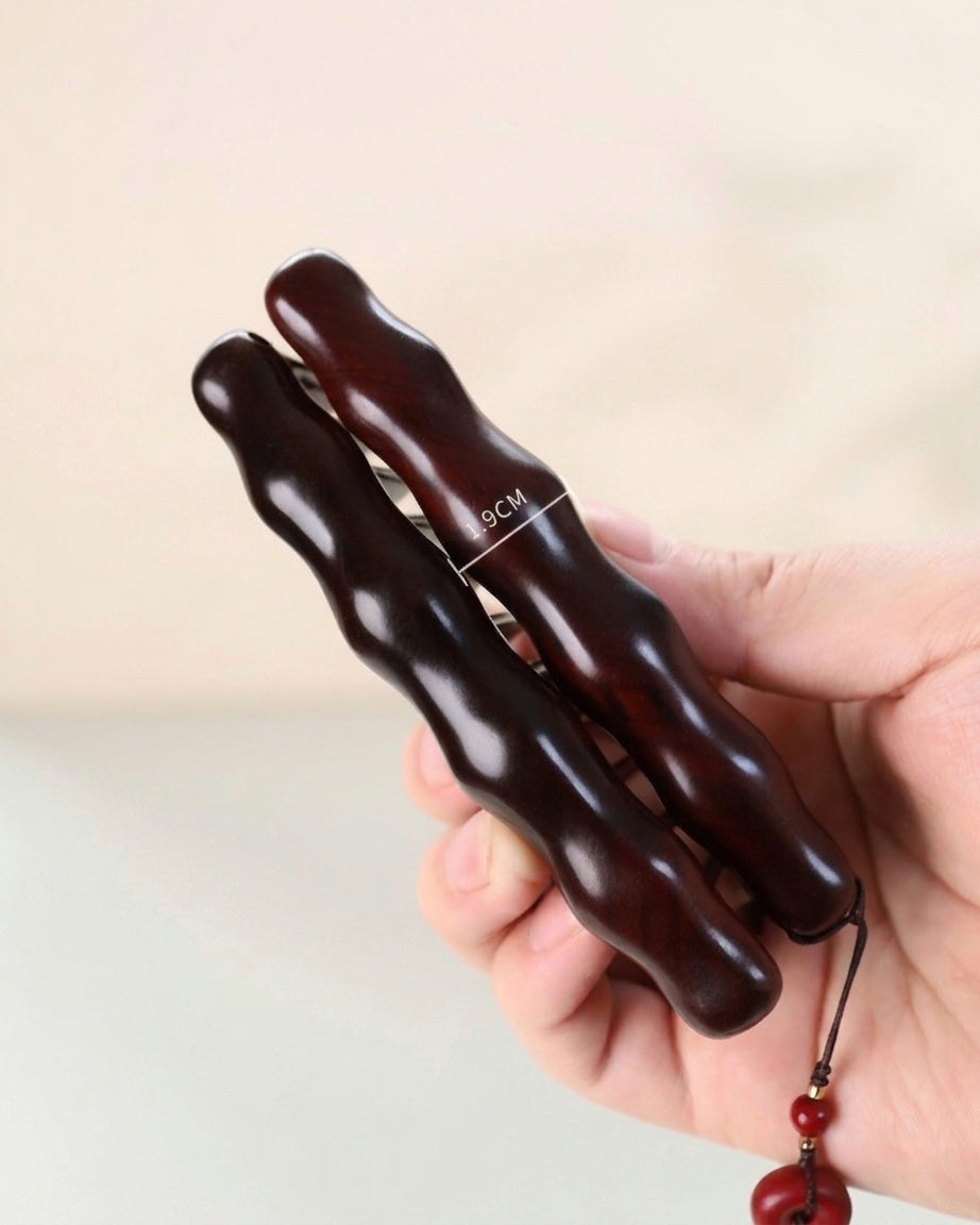 12-teeth rosewood smooth comb