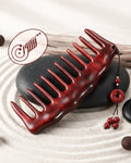 12-teeth rosewood smooth comb